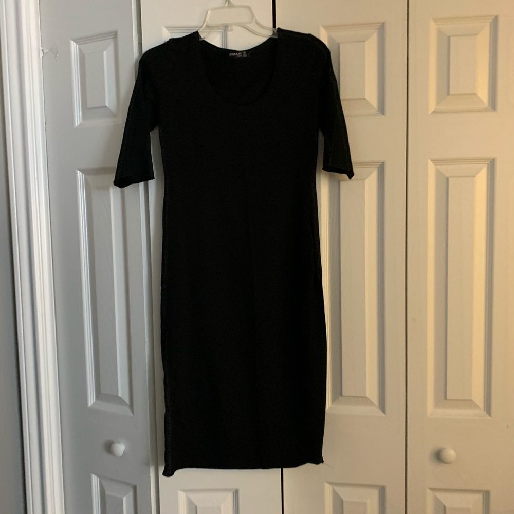 Popular Basics Causal Black dress
